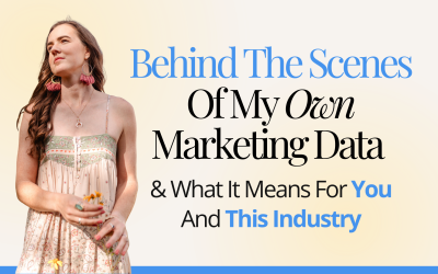 Behind The Scenes Of My Own Marketing Data & What It Means For You And This Industry