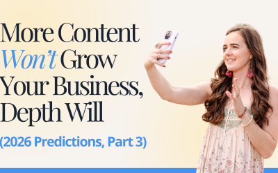 More Content Won’t Grow Your Business, Depth Will (2026 Predictions, Part 3)